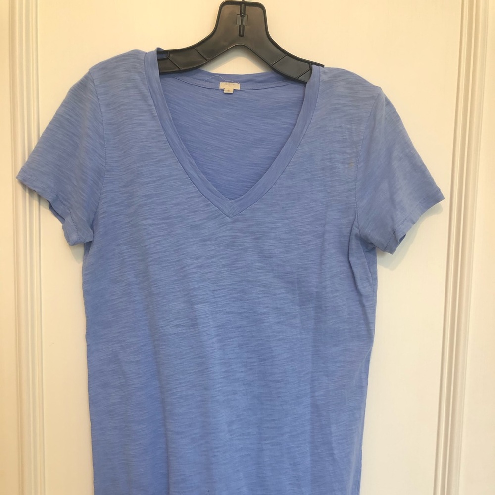 J. Crew V Neck Tee